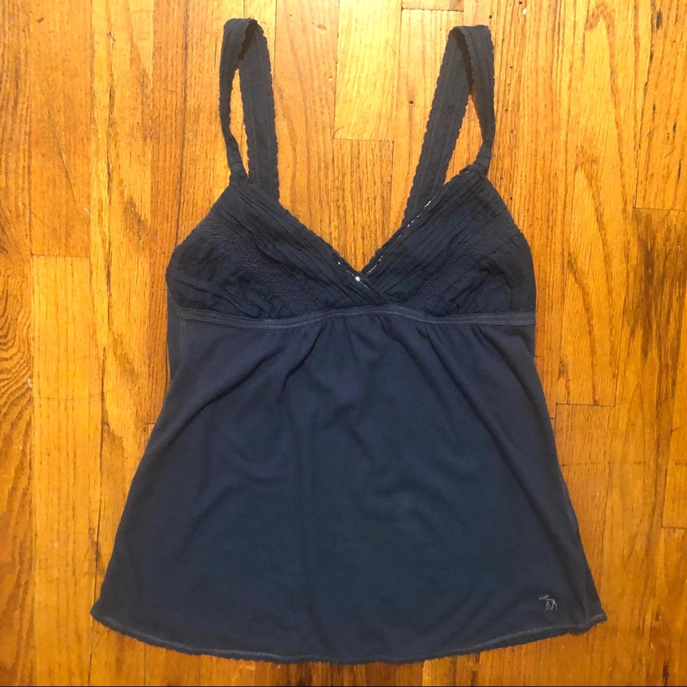 ⭐️ Vintage Abercrombie & Fitch Navy Blue Tank